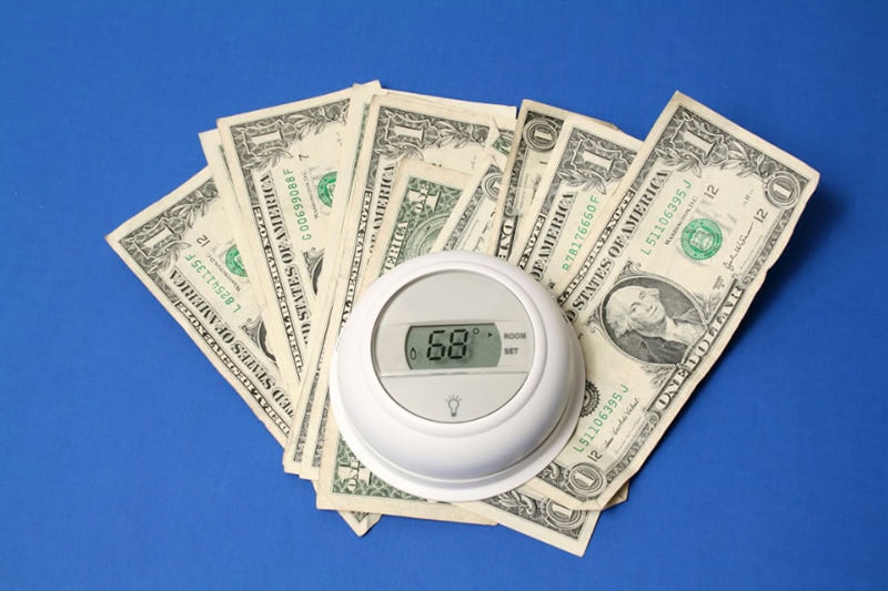 Federal HVAC Rebates Now Available!. Thermostat money.